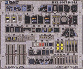 F-14A  トムキャット カラーエッチングパーツ (接着剤付) (プラモデル)