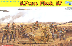 3.7cm Flak 37 Anti Aircraft Cannon (Plastic model)