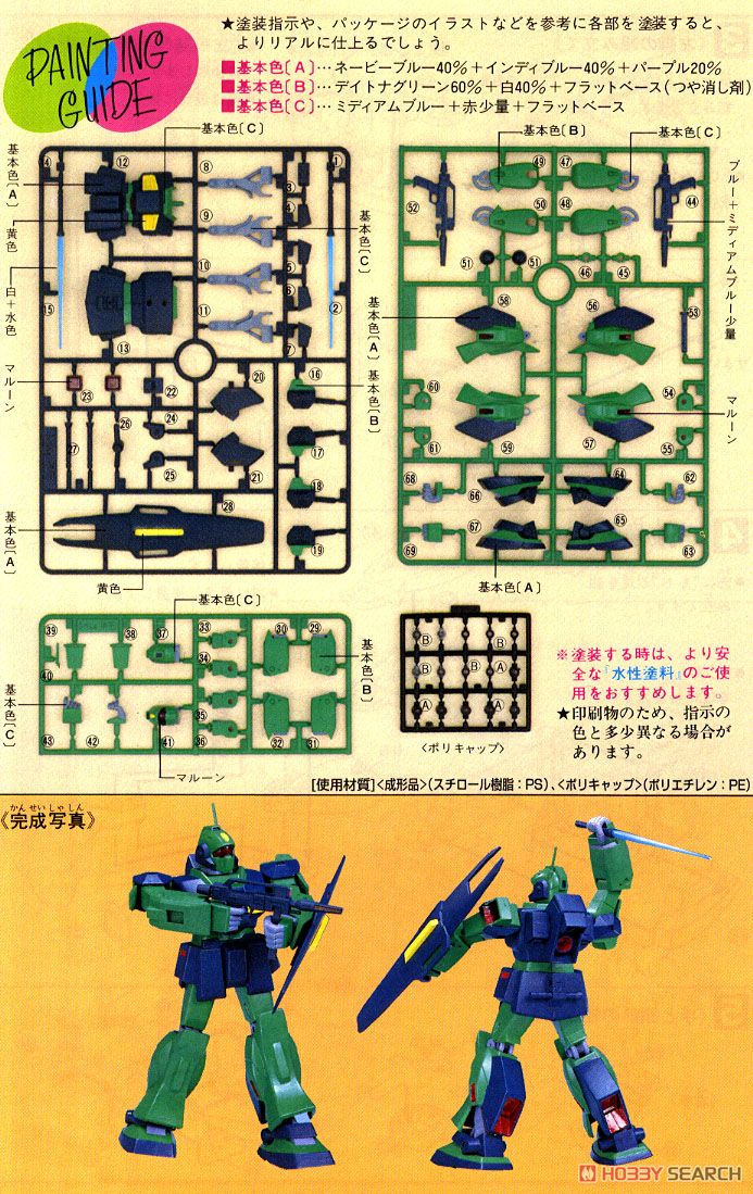 ネモ (ガンプラ) 塗装1