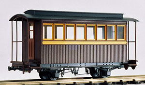 (HOe) Kubiki Railway Passenger Car Type Ha5 II (Unassembled Kit) (Model Train)