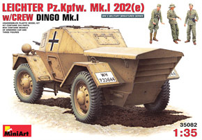 ディンゴ Mk.I [Pz.kpfw. 202(e)] (フィギュア3体入) (プラモデル)