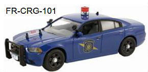 2012 Dodge Charger Police `Michigan State Police` (ミニカー)
