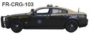 2012 Dodge Charger Police  `Florida Highway Patrol` (ミニカー)
