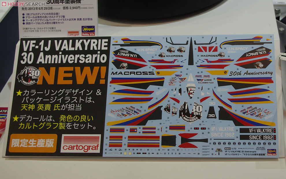 VF-1J Valkyrie `Macross 30th Anniversary Color` (Plastic model) Other picture10