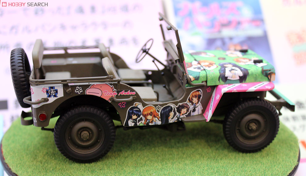 [Girls und Panzer] U.S. Army 1/4(t) 4x4 Truck (Plastic model) Other picture6