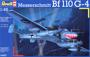 メッサーシュミット Bf110G-4 夜戦 (プラモデル)