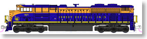 SD70ACe NS Heritage セントラル・レールロード・オブ・ニュー・ジャージー No.1071 ★外国形モデル (鉄道模型)