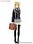 50cm Piping Blazer Uniform Set (Navy x Gray) (Fashion Doll) Other picture1