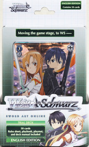 Weiss Schwarz Trial Deck(English Version) Sword Art Online (トレーディングカード)