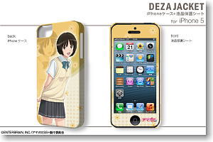 デザジャケット アマガミSS+ iPhone 5 ケース＆保護シート デザイン07 橘美也 (キャラクターグッズ)
