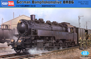German Dampflokomotive BR-86 (Plastic model)