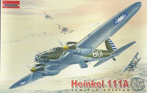 独・ハインケル He-111A 爆撃機 中国軍・限定品 WW-II (プラモデル)