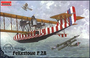 英・フェリックス トゥ F.2A 飛行艇上翼機銃座付タイプ WW-I (プラモデル)