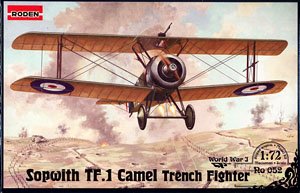 英・ソッピース T.F.1 キャメル塹壕攻撃機 WW-I (プラモデル)