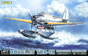 US Navy TBD-1A Seaplane type (Plastic model)