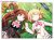 Little Busters! (Animation Ver.) Desk Mat Rin & Komari (Anime Toy) Item picture1