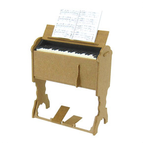 [Miniatuart] Miniatuart Putit : Foot Organ (Unassembled Kit) (Railway Related Items)