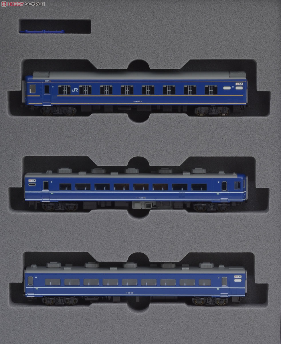 寝台急行 「はまなす」 (増結・3両セット) (鉄道模型) 商品画像1