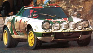 Lancia Stratos HF (#1) 1977 Monte Carlo ※レジンモデル (ミニカー)