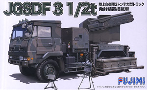 JGSDF 3 1/2t Big Truck w/Launcher (Plastic model)