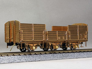 1/80(HO) J.N.R. Opened Wagon Type Toki 900 Side Plate Removal Type (Unassembled Kit) (Model Train)