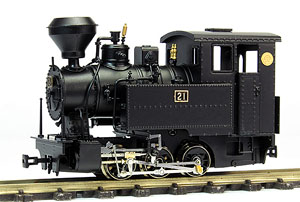 (HOe) Murii Maruseppu Forest railway Amamiya No.21 Steam Locomotive (Unassembled Kit) (Model Train)