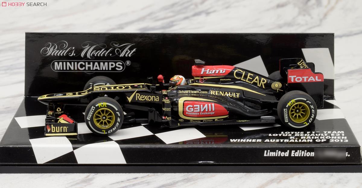 ロータス F1 チーム ルノー E21 K.ライコネン 2013 オーストラリアGP ウィナー (ミニカー) 商品画像2