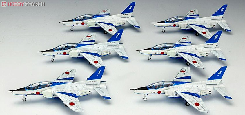 川崎 T-4 ブルーインパルス 6機セット (完成品飛行機) 商品画像1