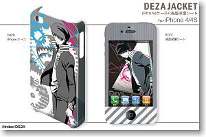 デザジャケット DEVIL SURVIVOR2 the ANIMATION iPhoneケース＆保護シート for iPhone4/4S デザイン05 鳥居純吾 (キャラクターグッズ)