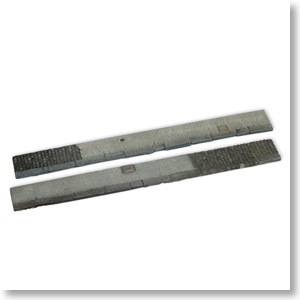 [1/72] Sidewalks (2 pcs) (Plastic model)