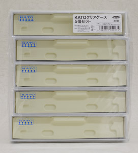 KATO Clear Case (5 Pieces) (Model Train)