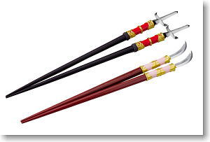 Samurai Sword Chopstick Sengoku Couple Chopsticks Maeda Toshiie & Matsu (Anime Toy)