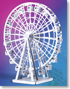 Metallic Nano Puzzle Giant Ferris Wheel (Plastic model)