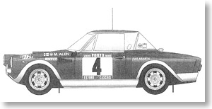 FIAT124 1975 (Metal/Resin kit)
