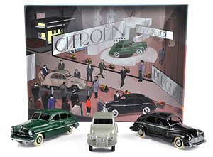 Salon de Paris 1949 (Citroen 2CV + Ford Vedette + Peugeot 203)(Diecast Car)