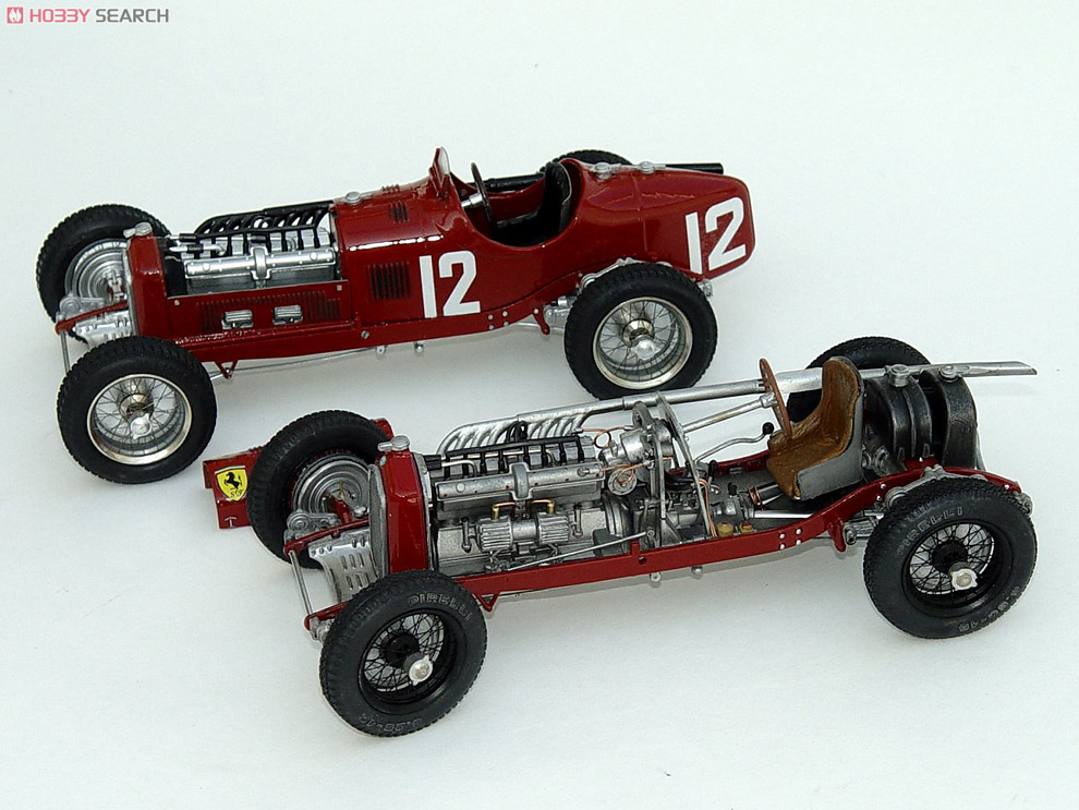 Alfa Romeo P3 Nuvolari red body/silver frame (Metal/Resin kit) Other picture1
