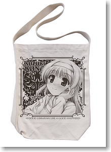 Daitoshokan no Hitsujikai Suzuki Kana Shoulder Tote Bag Natural (Anime Toy)