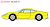 ディーノ 246 GT Eタイプ バンパー・レス イエロー (ミニカー) その他の画像1