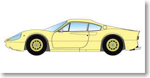 ディーノ 246 GT Eタイプ バンパー・レス アイボリー (ミニカー)
