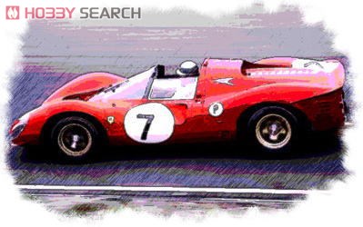 フェラーリ 330 P4 スパイダー `S.E.F.A.C.` #0856 BOAC500 ブランズハッチ 1967 5位 No.7 (ミニカー) その他の画像1