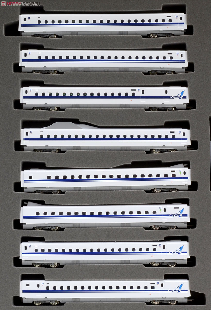 JR N700-1000系 (N700A) 東海道・山陽新幹線 (増結B・8両セット) (鉄道模型) 商品画像1