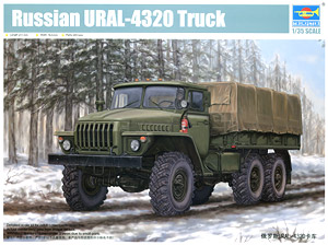 Soviet Ural 4320 6x6 Truck (Plastic model)