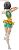 Brilliant Stage The Idolmaster 2 Kikuchi Makoto Vital Sunflower ver. (PVC Figure) Item picture7