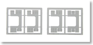 Under Floor Machinery Parts for Series 20 Passenger car (Gray) (for 4-Car) (Model Train)