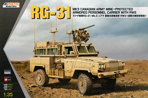 RG-31 Mk3 Canadian Army with RWS (Plastic model)