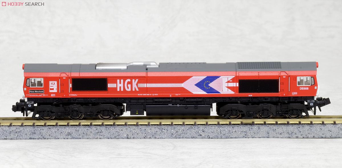 EMD Class66 No.DE668 HGK Klaus Meshede (クラウス・メシェンデ) ★外国形モデル (鉄道模型) 商品画像1