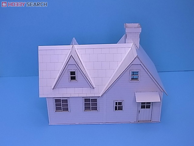 (Oナロー) 1/48 Oゲージナローストラクチャー 小さなペンション・別荘 未塗装ペーパーキット (組み立てキット) (鉄道模型) 商品画像1