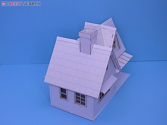 (Oナロー) 1/48 Oゲージナローストラクチャー 小さなペンション・別荘 未塗装ペーパーキット (組み立てキット) (鉄道模型) 商品画像4
