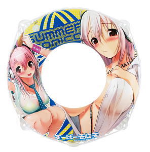 Super Sonico 70cm Ring Buoy Sonico (Anime Toy)