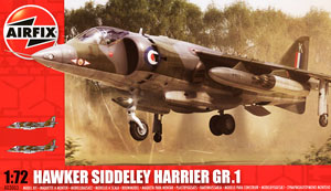 Hawker Siddeley Harrier Gr1 (Plastic model)